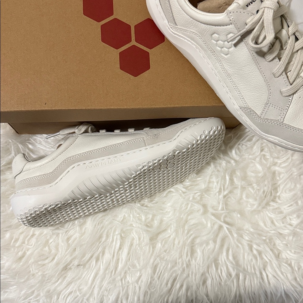 Vivo Barefoot Women's Sneakers - Cream - Picture 6 of 6